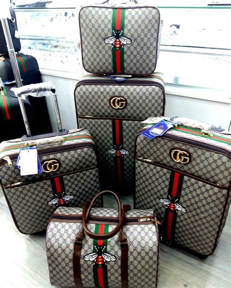 gucci 6 piece luggage sets|gucci luggage outlet.